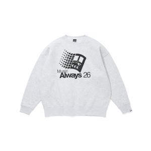 トレーナー スウェット CCC*IS-NESS SWEATSHIRT MUSIC ALWAYS メンズ レディース