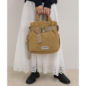 トートバッグ 「OUTDOOR PRODUCTS」ヌバック2wayベルトトートバッグS レディース