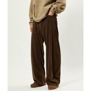 ワイドパンツ パンツ 限定展開 コーデュロイ ワイドシルエット カーブパンツ メンズ｜ZOZOTOWN Yahoo!店