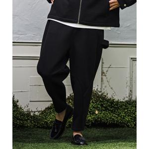 パンツ mp15449-ボンディングペインターサルエルテーパードパンツ(26200CMY) メンズ｜ZOZOTOWN Yahoo!店