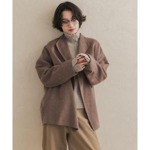 コート アウター ウールリバーミドルガウンコート レディース