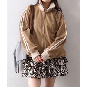 コート アウター 「秋物本命/こなれ感」スエードポンチトラックジャケット レディース