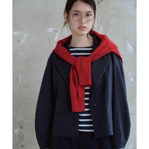 ジャケット テーラードジャケット ポリエステルレーヨンカルゼ ジャコット / セットアップ対応 レディース