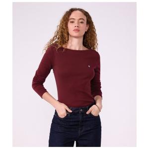 tシャツ ボートネック長袖Ｔシャツ レディース