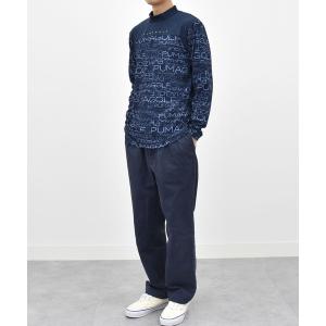 tシャツ 「PUMA」ゴルフモックネックトレーナー メンズ