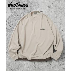 tシャツ WILD THINGS/ワイルドシングス 限定展開 フェイク レイヤード L/S Tシャツ メンズ