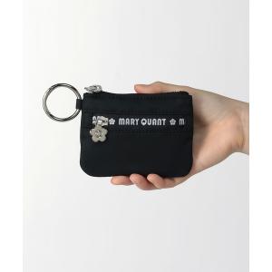 ポーチ マリークワント mary quant ロゴファスナーナイロン 2ファスナーポーチミニミニ レディース