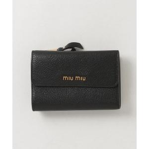 「miu miu」 財布 - ブラック レディース