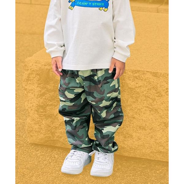 パンツ F.O.KIDS/エフオーキッズ シェフパンツ 総柄 ゆったりシルエット 公園 ピクニック ...