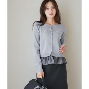 カーディガン 2WAYドッキングカーディガン/1074940 レディース