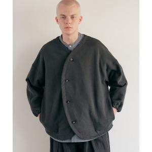 カーディガン rehacer : Round Hem Cardigan / ラウンド ヘム カーディガン メンズ レディース