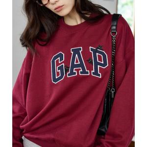 トレーナー スウェット PUBLUX × GAP/ギャップ 別注 アーチロゴ ×キャット 裏起毛 スウェット　限定展開 メンズ レディース