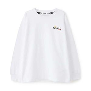 tシャツ 「人気商品再入荷」「直営店で取り扱い無し」ミルズロゴキラッキー長袖Tシャツ キッズ 子供服 女の子