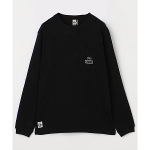 チャムス tシャツ 限定展開 CHUMS/チャムス ブービー フェイス ポケット ブラッシュド L/S ティー / Booby Face PKT Brushed L/S T / CH01-267 メンズ