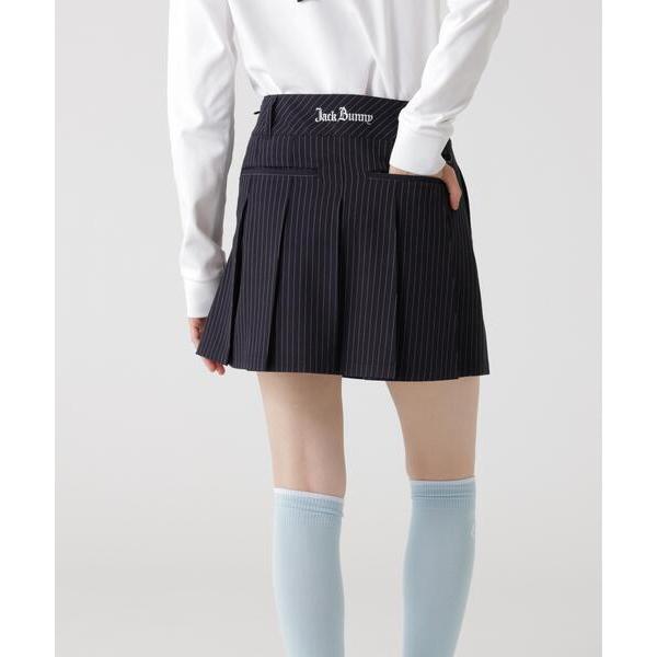 スカート TRピンストライププリーツスカート