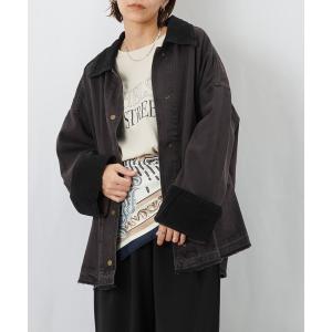 ブルゾン アウター LC/LLL オーバーデニムブルゾン「セットアップ可」 レディース