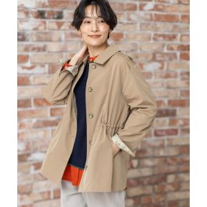 コート アウター 「Liberty」リバティプリントステンカラーコート「はっ水」 レディース
