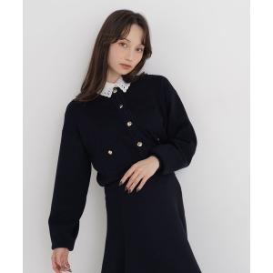 ワンピース ダブルフェイスニットセットアップ