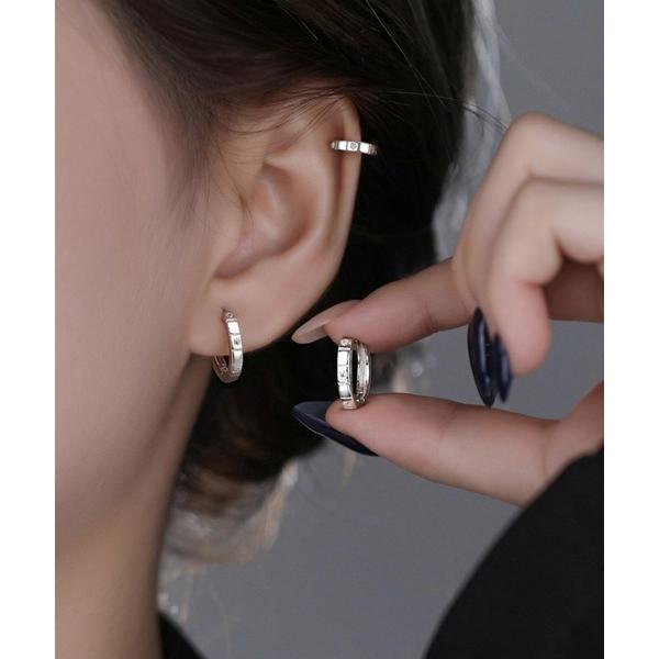 ピアス 「BD」「466923」デザインフープピアス（RZ） メンズ レディース