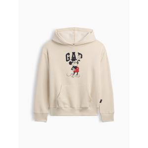 トレーナー GapKids × ディズニー ミッキーマウス リラックスフィット GAPロゴパーカー キッズ 子供服 男の子