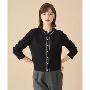カーディガン ボールチェーン カーディガン レディース