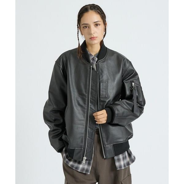 革ジャン ライダース 「Alpha Industries/アルファ インダストリーズ」LEATHER...