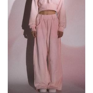 ワイドパンツ スウェットパンツ ジャージ スウェットワイドパンツ レディース