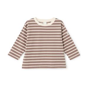 tシャツ 「防汚加工」ボーダー長袖Tシャツ キッ...の商品画像