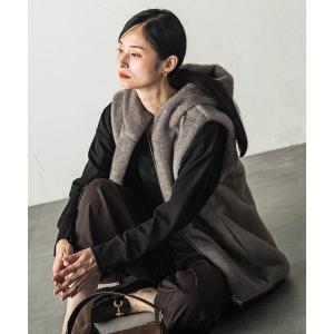 ベスト ジレ タフタファーリバーシブルジレ レディース