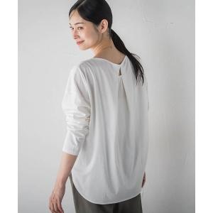 tシャツ 「WEB限定」「背中美人革命」汗染み軽減バックポイントロンT レディース