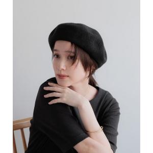 帽子 ベレー帽 レディース 洗えるウールベレー レディース