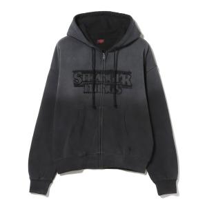 パーカー 「COLLABORATION」STRANGER THINGS / Faded Full-Zip Hoodie（ユニセックス） メンズ レディース