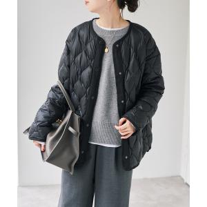 コート アウター 「別注 / 追加」TAION / タイオン *Spick キルティングブルゾン レディース