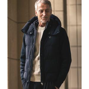 BREATH ダウンジャケット ダウン FAUX LEATHER DOWN JACKET メンズ