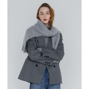 ニット セーター MINK FINISH CREW-NECK KNIT TOP/ミンクフィニッシュクルーネックニット レディース
