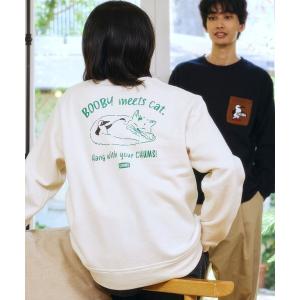 チャムス トレーナー スウェット 裏起毛 CHUMS/チャムス 別注 キャッツ ミーツ ブービー スウェット / Cats Meets BOOBY SWT メンズ