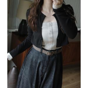 tシャツ bicolor layered warm touch tops レディース