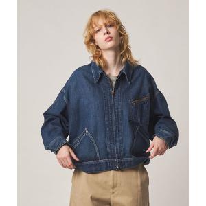 ブルゾン アウター 「別注」「Lee for 6」ZIP UP BLOUSON COBALT/ジャケット レディース