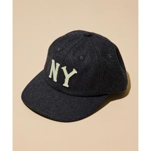 キャップ 帽子 メンズ COOPERSTOWN BALL CAP/クーパーズタウン ボールキャップ 別注 フェルトロゴ ウールキャップ/C.B.C by COOPERSTOWN BALL CAP