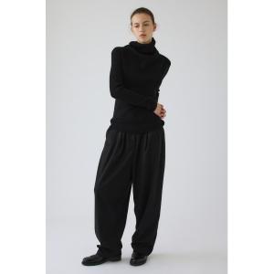パンツ W tuck wide slacks(ダブル タック ワイド スラックス) レディース