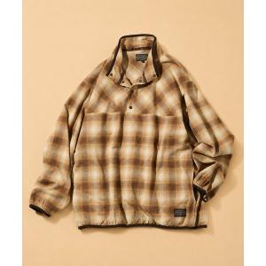 シャツ PENDLETON/ペンドルトン 別注 コットン シャギー ハーフスナップ プルオーバーシャツ メンズ