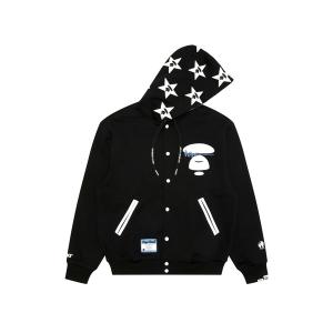 パーカー AAPE BUTTON SWEAT HOODIE メンズ