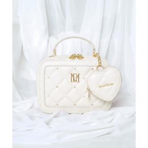 ショルダーバッグ バッグ RM point vanity bag with heart pouch レディース