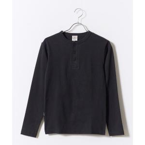 ヘンリーネック tシャツ AVIREX/アビレックス DAILY RIB L/S HENLEY NECK T-SHIRT メンズ レディース
