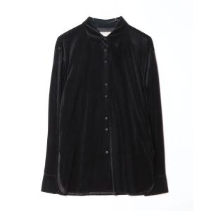 トゥデイフル todayful ブラウス シャツ Roundhem Velour Shirts 12620405 レディース