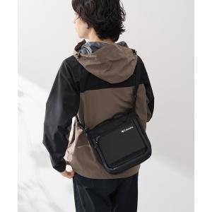 コロンビア ショルダーバッグ 6L　縦型ショルダーバッグ　ポリエステルPUレザー　Columbia メンズ レディース