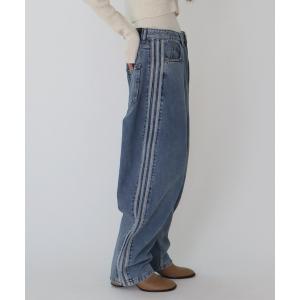アディダス　adidas ワイドパンツ ジーンズ デニム デニムパンツ 「adidas Originals/アディダスオリジナルス」SST LOOSE DENIM PANTS レディース