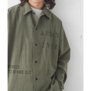 シャツ ARMY TWILL　Utility Shirts Print メンズ