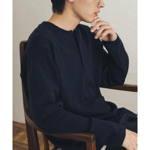 セーター ニット 「一部WEB限定カラー」「洗濯可/静電気防止/毛玉防止」ストレッチヘンリーネックニット メンズ