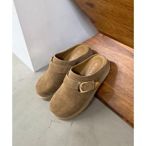 シューズ MOHI / モヒ 別注 BIG BUCKLE MULE レディース